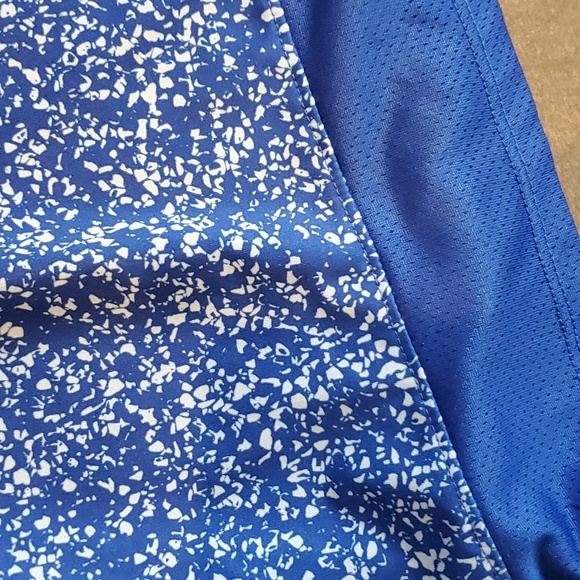 Under Armour Men's Athletic Shorts Blue White Activewear Sporty Size XL - Picture 3 of 9